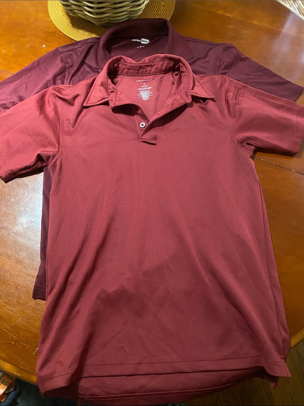 Men's Maroon Polo Shirt - Classic Casual